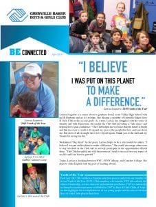 April 2018 newsletter